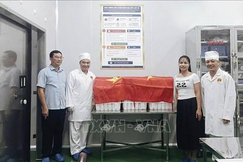 Hoàn thành bàn giao mẫu hài cốt liệt sĩ lấy tại các nghĩa trang