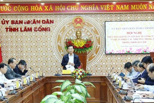 Lâm Đồng quyết liệt gỡ vướng, tăng tốc giải ngân đầu tư công