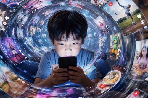 Trẻ em với vòng xoáy video ngắn - Bài 1: Một cú lướt, cả buổi tối biến mất