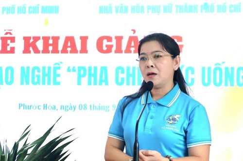 Mở lớp dạy nghề tạo bệ đỡ giúp phụ nữ khó khăn khởi nghiệp