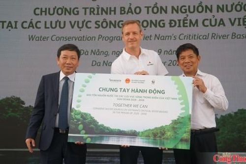 Mở rộng dự án bảo tồn nguồn nước tại các lưu vực sông trọng điểm