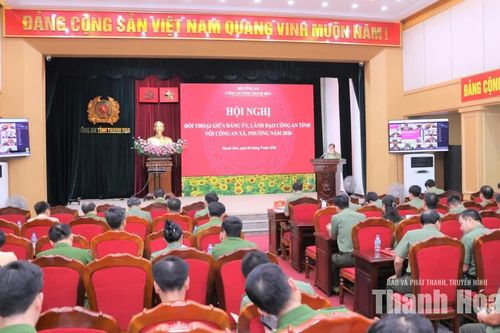 Đối thoại tháo gỡ khó khăn, nâng cao năng lực công an cấp xã