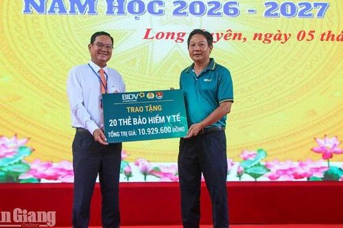 An Giang: Không để học sinh thiếu thẻ bảo hiểm y tế khi vào năm học mới