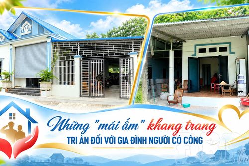 Nghĩa tình dưới những mái ấm 'Đền ơn đáp nghĩa'