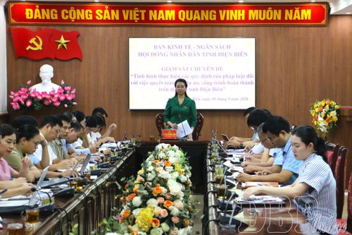 Giám sát việc quyết toán các dự án, công trình hoàn thành trên địa bàn tỉnh