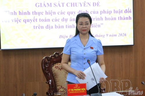 Đoàn giám sát Ban Kinh tế - Ngân sách HĐND tỉnh làm việc với Sở Tài chính