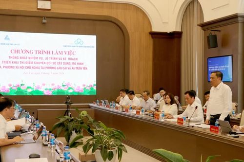 Lào Cai thống nhất nhiệm vụ, lộ trình và kế hoạch triển khai thí điểm chuyển đổi số xây dựng mô hình "Xã, phường xã hội chủ nghĩa"