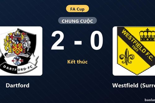 Dartford vượt qua Westfield (Surrey) ở trận đá lại vòng loại thứ nhất FA Cup