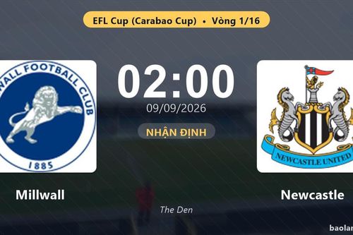 Nhận định Millwall vs Newcastle: Thắng để đi tiếp