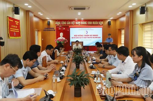 Khai mạc vòng Sơ khảo Hội thi Sáng tạo kỹ thuật tỉnh Phú Thọ năm 2026