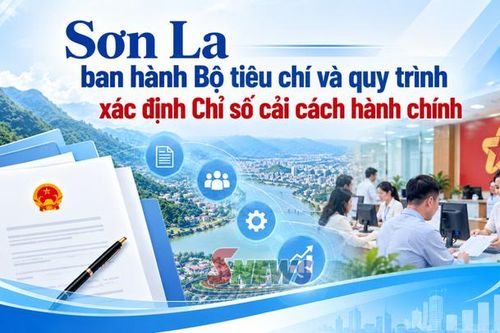 Sơn La ban hành Bộ tiêu chí và quy trình xác định Chỉ số cải cách hành chính