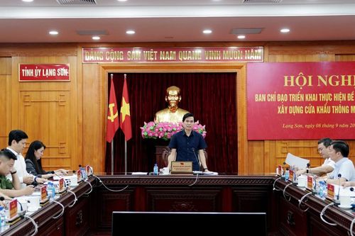 Lạng Sơn: Tập trung cao độ để hoàn thành đề án thí điểm xây dựng cửa khẩu thông minh