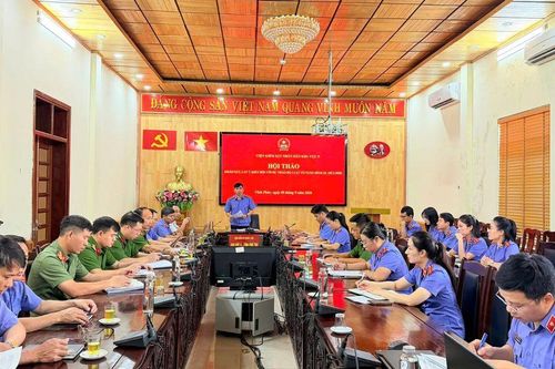 Phú Thọ: VKSND khu vực 9 lấy ý kiến góp ý sửa đổi Bộ luật Tố tụng hình sự