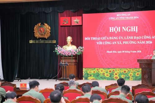 Đối thoại tháo gỡ khó khăn, nâng cao năng lực Công an cấp xã