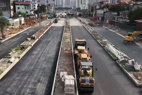Tiến độ thi công dự án đường số 5