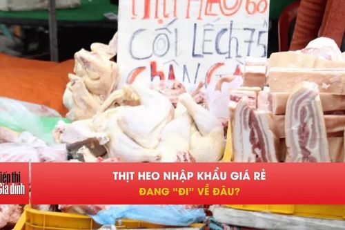 Hơn 112.000 tấn thịt heo giá rẻ tràn vào Việt Nam, bán ở đâu?