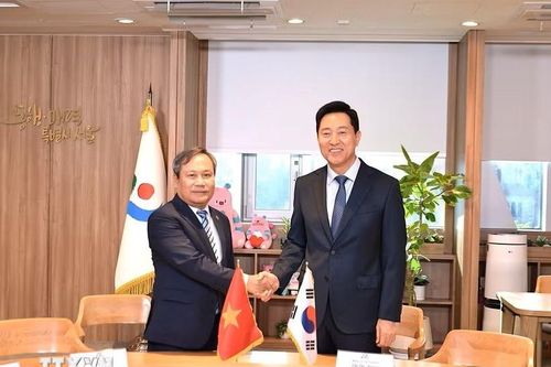 Thành phố Hà Nội và Seoul thúc đẩy hợp tác trong 4 lĩnh vực then chốt