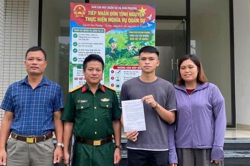 Xã Đan Phượng: Tiếp nhận 28 đơn tình nguyện nhập ngũ năm 2027