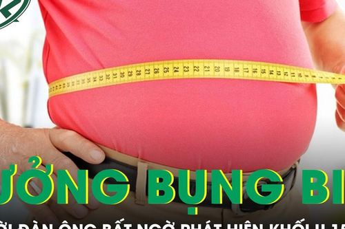 Tưởng bụng bia, người đàn ông 33 tuổi phát hiện khối u 15cm