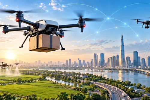 Thị trường 10 tỷ USD dưới độ cao 1.000 m: Việt Nam kiếm tiền từ drone thế nào?