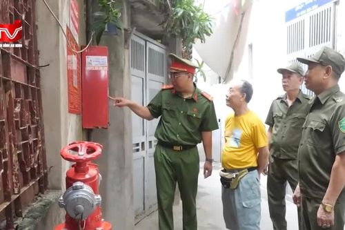 Chủ động phòng cháy tại các ngõ nhỏ, ngõ sâu