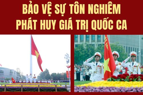 Bảo vệ sự tôn nghiêm, phát huy giá trị Quốc ca