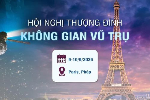 [Infographic] Hội nghị Thượng đỉnh Không gian vũ trụ tại Paris, Pháp