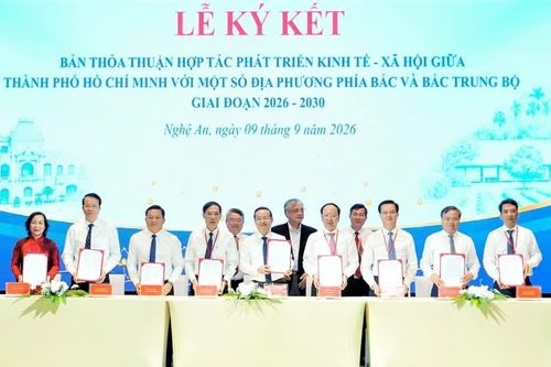 Đẩy mạnh hợp tác giữa Thành phố Hồ Chí Minh và một số địa phương Bắc bộ và Bắc Trung bộ