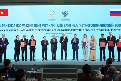 [Ảnh] Tổng Bí thư, Chủ tịch nước Tô Lâm dự Diễn đàn Khoa học và Công nghệ Việt Nam-Liên bang Nga