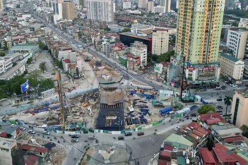 Hà Nội điều chỉnh tổ chức giao thông nút Láng Hạ-Giảng Võ-La Thành