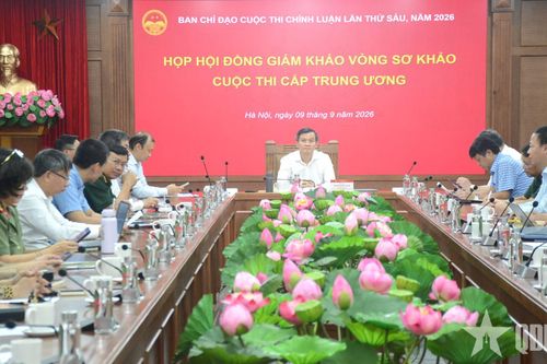 Sơ khảo Cuộc thi chính luận về bảo vệ nền tảng tư tưởng của Đảng lần thứ 6