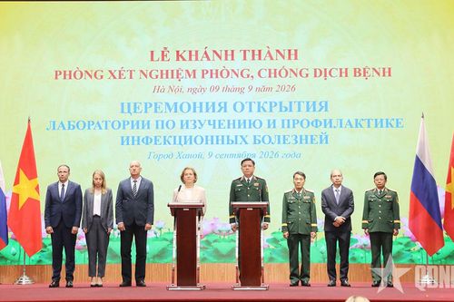 Lễ khánh thành Phòng xét nghiệm phòng, chống dịch bệnh tại Trung tâm Nhiệt đới Việt - Nga