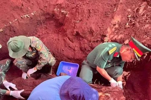 Đồng Nai: Quy tập thêm 4 hài cốt liệt sĩ tại sân bay Lộc Ninh cũ