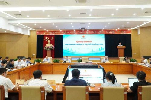 Tham vấn chính sách xây dựng Luật Quản lý, phát triển vật liệu xây dựng