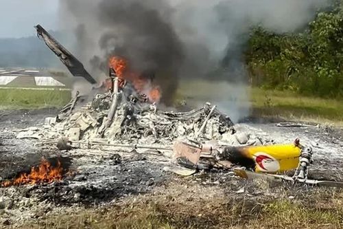 Trực thăng cấp cứu Malaysia rơi khiến 5 người thiệt mạng