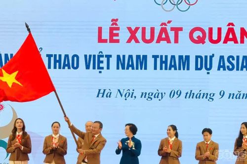 Đoàn Thể thao Việt Nam xuất quân tham dự ASIAD 20 tại Nhật Bản