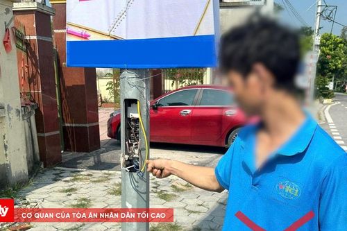 Khởi tố đối tượng trộm cắp dây cáp điện đèn chiếu sáng đường