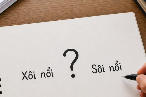 Xôi nổi hay sôi nổi: Từ nào mới đúng chính tả?