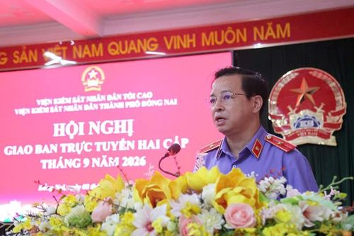 VKSND TP Đồng Nai: Hội nghị giao ban trực tuyến triển khai nhiệm vụ trọng tâm
