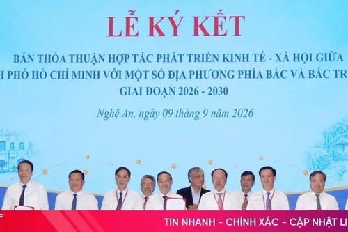 Ký hợp tác phát triển giữa TP Hồ Chí Minh với Hà Tĩnh và một số địa phương