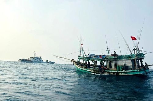 Cảnh sát biển thực hiện đợt cao điểm phòng chống IUU