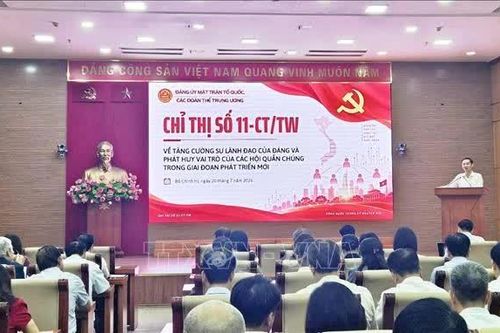 Cầu nối bền chặt giữa Đảng, Nhà nước với nhân dân