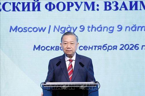 Tổng Bí thư, Chủ tịch nước Tô Lâm dự Diễn đàn Khoa học và Công nghệ Việt Nam - LB Nga