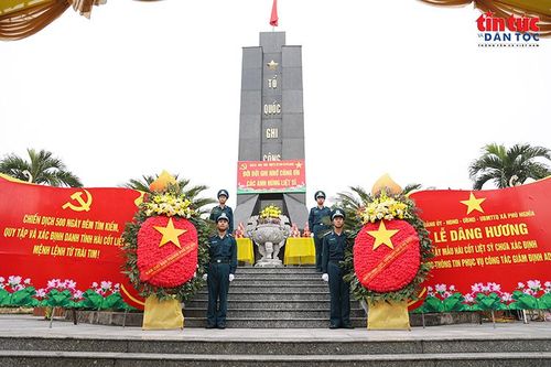Nhiệm vụ đặc biệt tại các nghĩa trang liệt sĩ