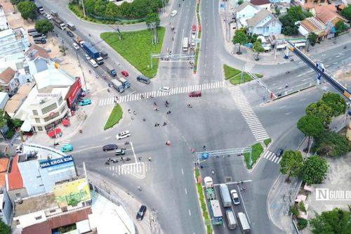 Hiện trạng công trường hầm chui ngã năm Phước Kiến hơn 1.000 tỷ đồng