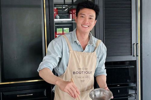 Những lần Quốc Trường vào bếp