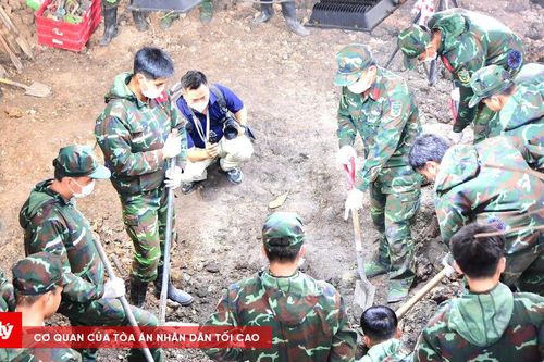 Quy tập thêm 13 bộ hài cốt liệt sĩ tại Công viên Lê Thị Riêng