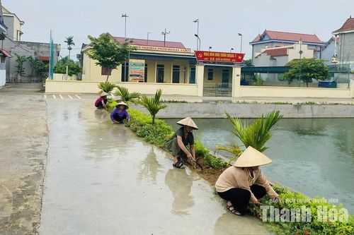 Nâng chất lượng các tiêu chí nông thôn mới