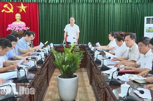 Rà soát công tác chuẩn bị Lễ hội Lam Kinh năm 2026