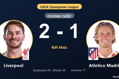 Ngược dòng đánh bại Atletico Madrid, Liverpool khởi đầu thuận lợi tại Champions League